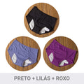 Kit Calcinha Absorvente Menstrual - ComfyPlus™ - Compre 1 Leve 3